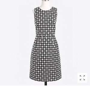 NWT‎ J Crew Style E1139 Jacquard Dress 00